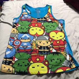 a marvel avengers tank top